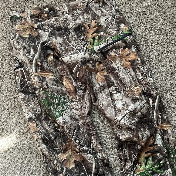 Realtree Hunting Cargo Pants Elastic Waist Camo Pants, Size Large Mens Sports - Picture 2 of 14